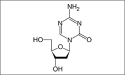 Diagram of the molecular structure of Decitabine