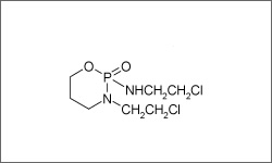 Diagram of the molecular structure of Ifosfamide