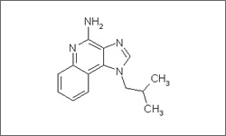 Diagram of the molecular structure of Imiquimod