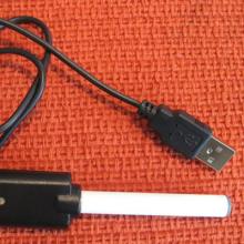 an e-cigarette attached to a USB adaptor